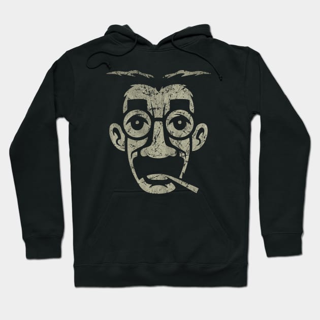 Groucho Marx Brothers Vintage Aesthetic Hoodie by Jokotingkir